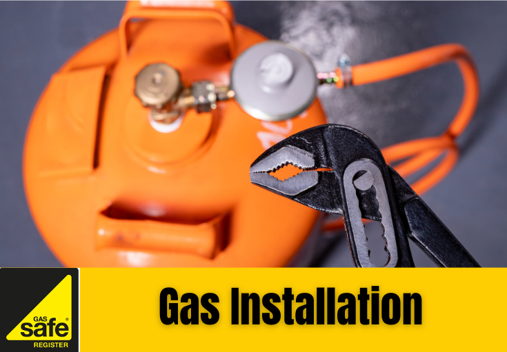 gas installation Cobham